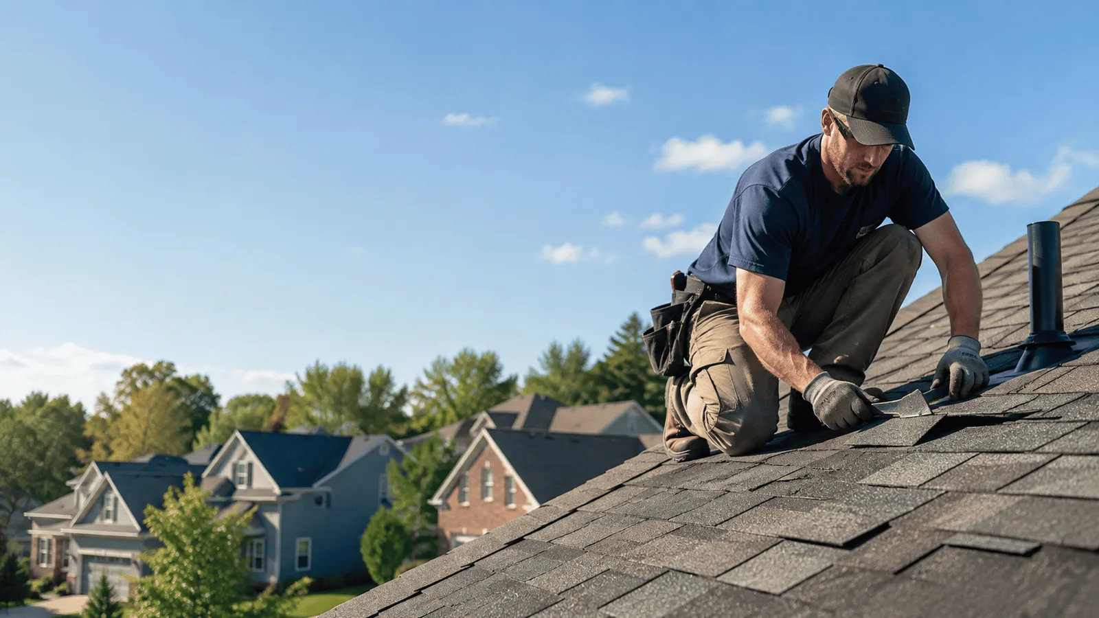 Roof Leak Repair in Trinway, OH near me